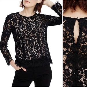 J.Crew lace top